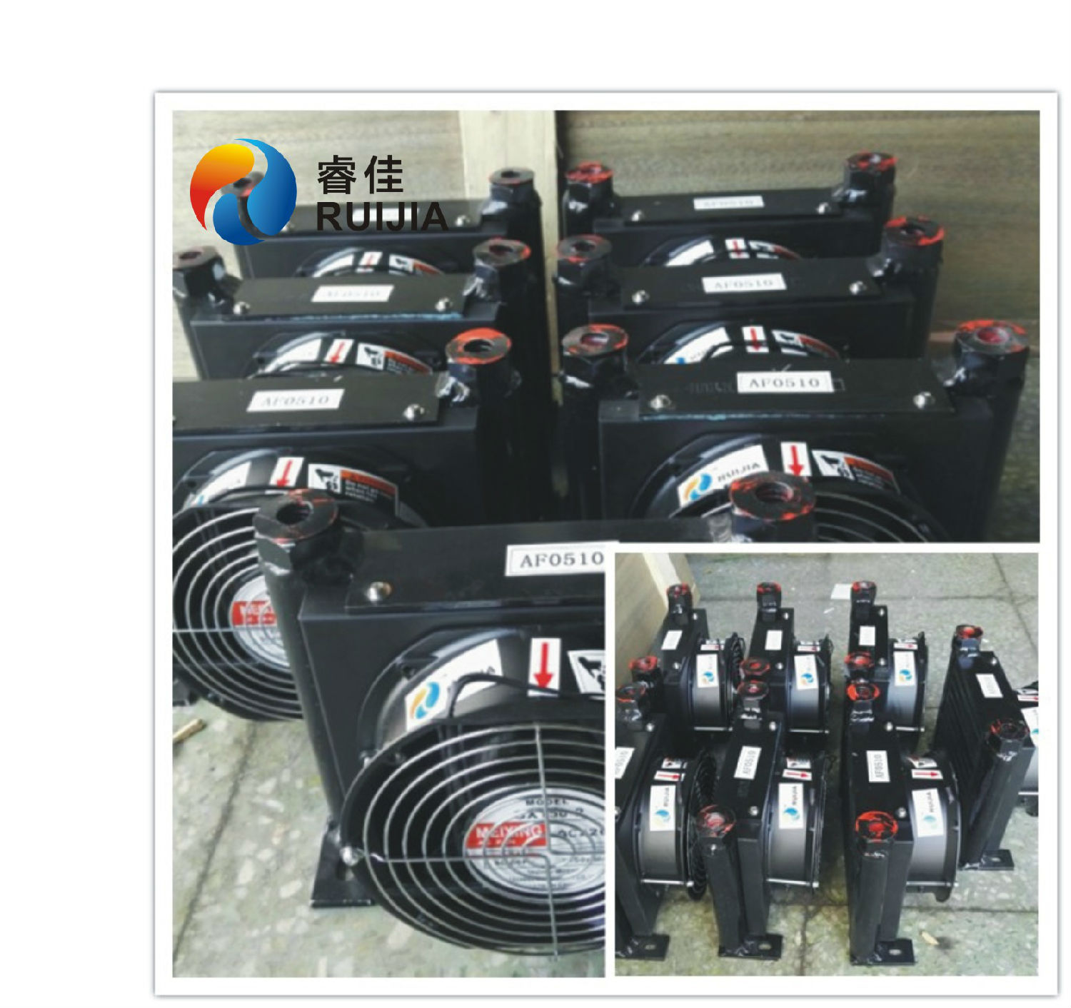 【遼寧】<font color='red'>液壓油風(fēng)冷卻器</font>，選擇睿佳冷卻器！