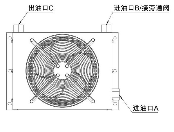 【睿佳學堂】睿佳<font color='red'>風冷卻器</font>三個油口該怎么接？