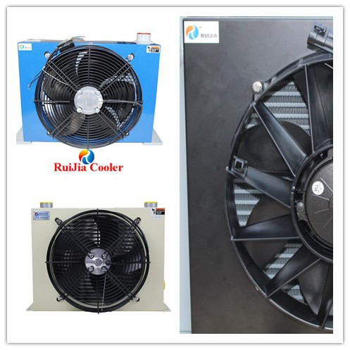 藍白黑風冷卻器鐵殼