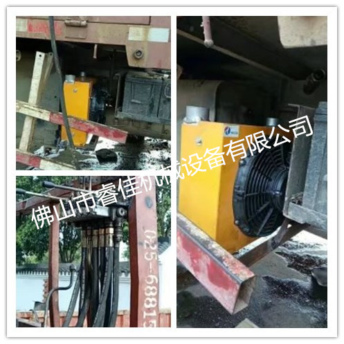 吊車加裝液壓風(fēng)冷卻器