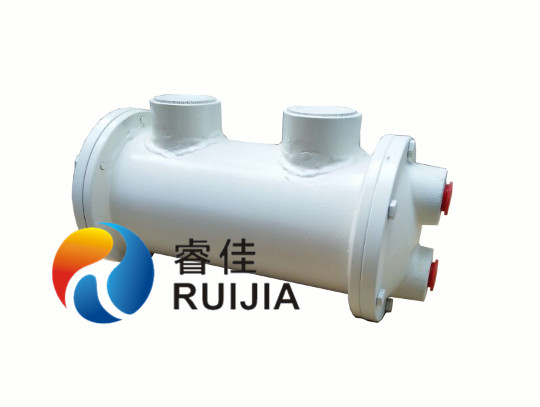 定做5寸BS不銹鋼管殼式冷卻器