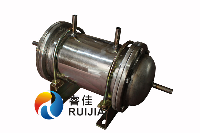 理工大學定做5寸全<font color='red'>不銹鋼水冷卻器</font>