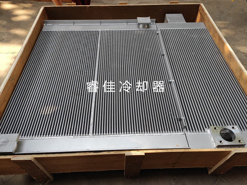 定做壽力空壓機<font color='red'>風冷散熱器</font>